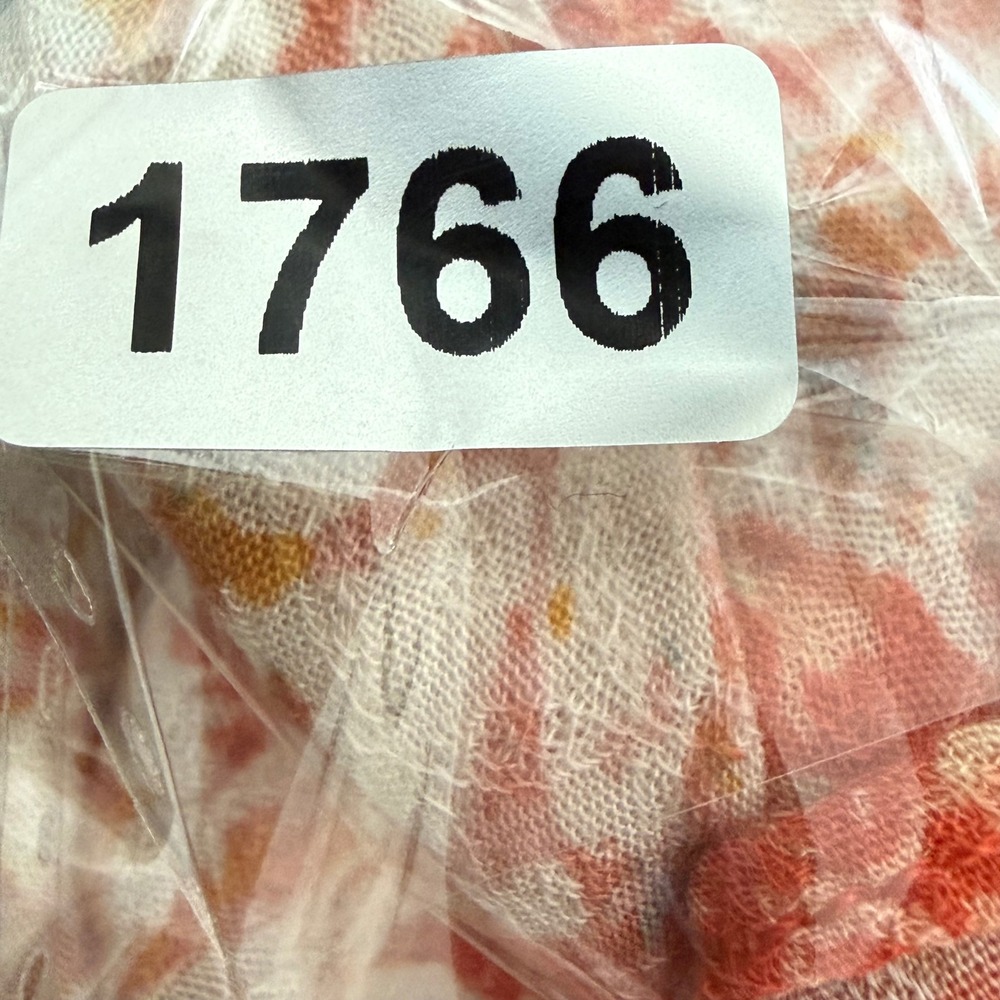 Intimately Free People Slip Dress Womens Small Orange Floral Lace Shabby Chic - Picture 12 of 12